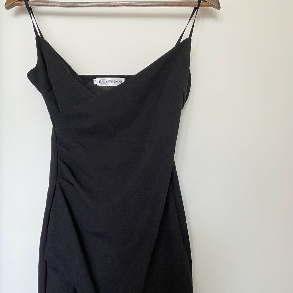 Little black mini dress